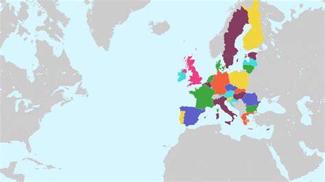 Avrupa Birligi Üye Ülkeleri Haritasi AtlasBig com