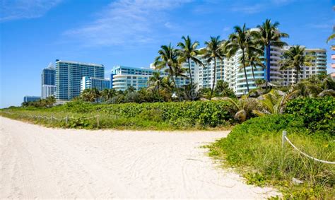 Miami Beach Stock Image Image Of Miami Landscape Hotels 39996361