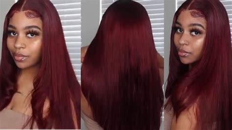 How To Dye Hair Red Using Loreal Hicolor No Bleach Ft Arabella Hair Youtube