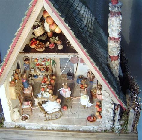 Miniature Mouse House Brambly Hedge Inspired Made In Rik Pierce