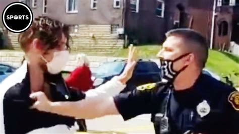 Cop Gets Flustered While Trying To Arrest Protester Cop Gets Flustered While Trying To Arrest