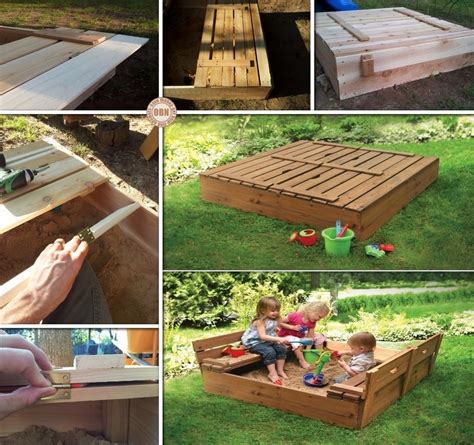 Diy Sandbox With Cover The Owner Builder Network