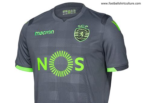 Sporting Lisbon 201819 Macron Away Kit 1819 Kits Football Shirt Blog