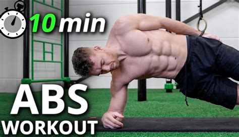 10 Minute Abs Workout At Home