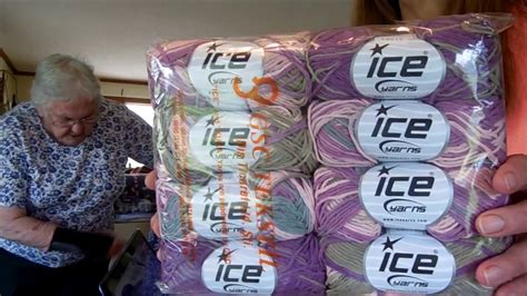 Yarn Paradise Ice Yarn from Turkey - YouTube
