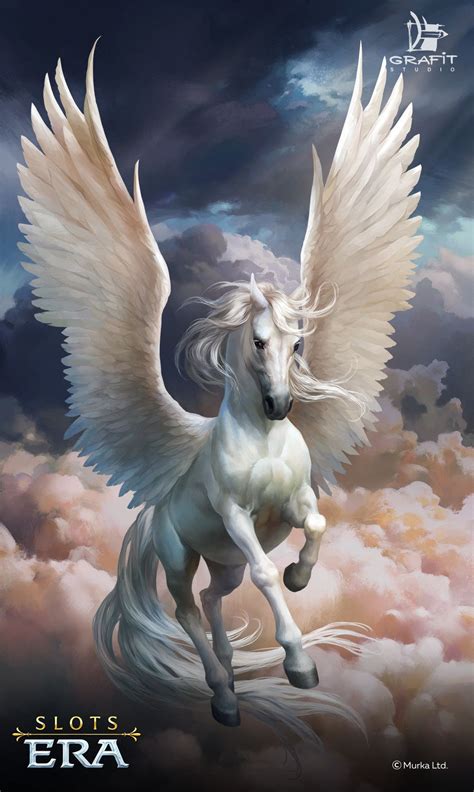 Murka Pegasus Grafit Studio Fantasy Creatures Fantasy Art Animal
