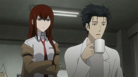 Steins Gate Makise Kurisu Okabe Rintarou Аниме Милые наряды