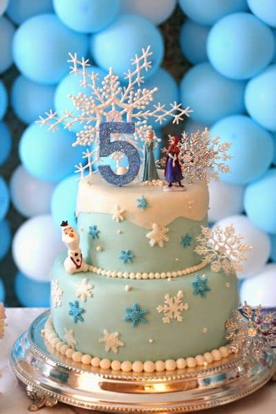 Ice cream is a given, but there's actually so much more you can do with homemade desserts. 21 Disney Frozen Birthday Cake Ideas and Images - My Happy ...