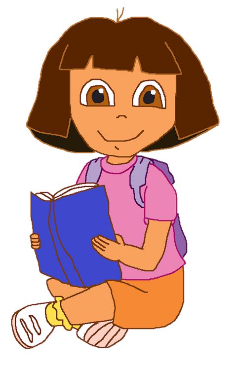 Dora With Book 2 By Kaylor2013 On Deviantart