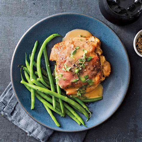 Slow Cooker Turkey Thighs With Herb Gravy Recipe Eatingwell