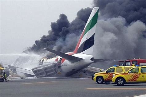 Emirates Plane Crash Footage From Inside The Aircraft Shows Terrifying