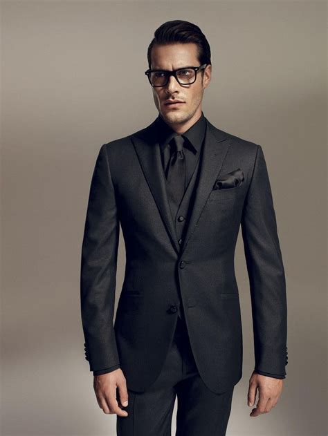 Pin By Clayton On Men In Black Mens Outfits Well Dressed Men All