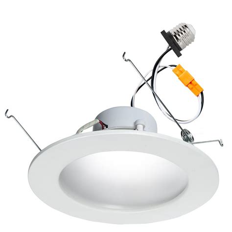 15w Led 6 Recessed Can Lighting Retrofit Kit Anti Glare Concealed