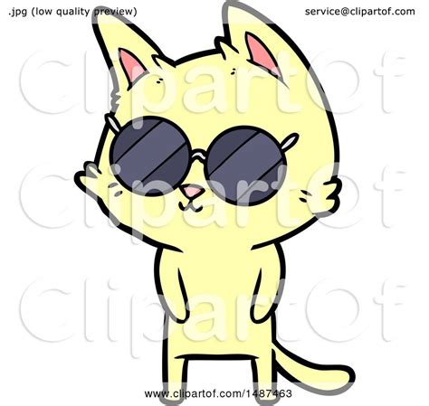 Cartoon Cat With Bright Eyes By Lineartestpilot 1487463