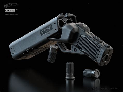 Dx 12 Punisher Glock Styled Double Barrel Shotgun Pistol Guns In The
