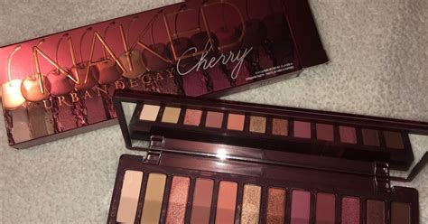 Urban Decay Naked Cherry Palette Review Swatches