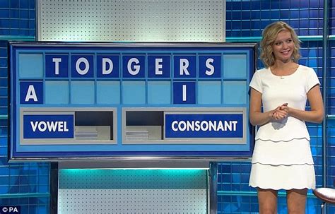 Countdowns Rachel Riley Is Red Faced When Letters Spell Out Rude Word