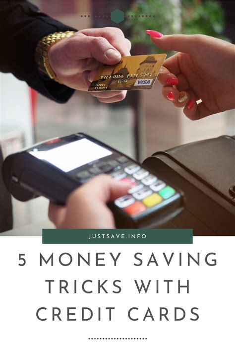 5 MONEY SAVING TRICKS WITH CREDIT CARDS - JustSave | Saving money, Money saving tips, Credit card