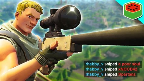 Best Sniper In The Game Fortnite Battle Royale Youtube