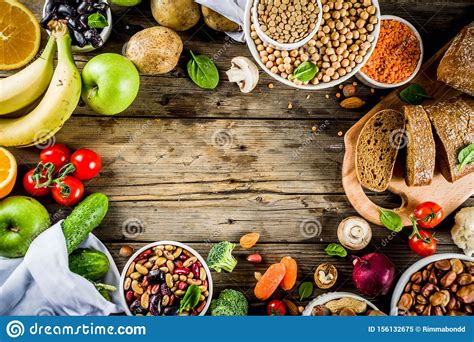 Good Carbohydrate Fiber Rich Food Stock Image Image Of Natural