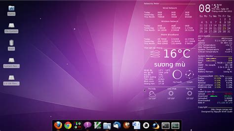Arch Linux Desktop Screen 2011 12 By Mistortin On Deviantart