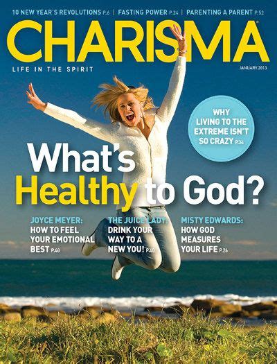 Charisma Magazine Get Healthy Charisma Spirit