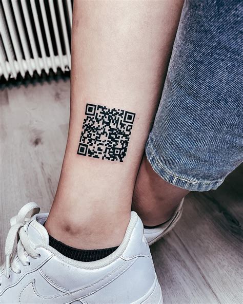 20 Amazing Qr Code Tattoo Ideas To Inspire You In 2023 Outsons