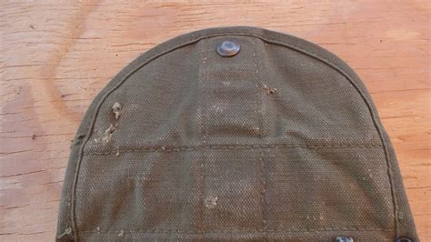 Vietnam Era Us Army M1956 Entrenching Tool Or Shovel Canvas Carrier