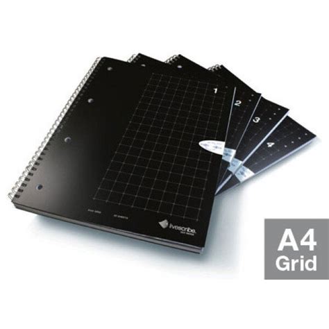 Buy Livescribe A4 Grid Notebook 4 Pack 1 4 Online In Pakistan