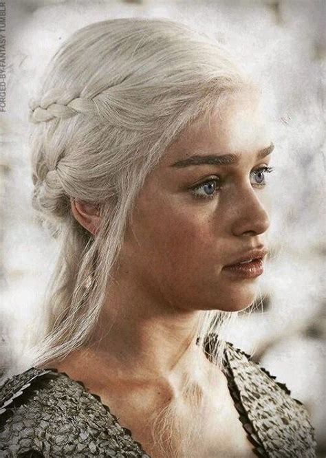 Khalessi Daenerys Targaryen Mother Of Dragons Portrait