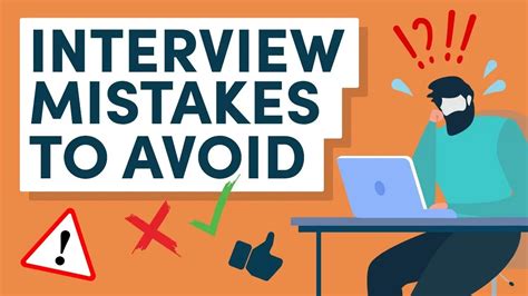 Most Common Interview Mistakes To Avoid Djbh Global