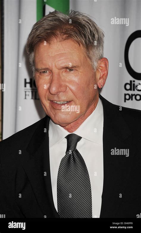 Harrison Ford American Film Actor In October 2013 Photo Jeffrey Mayer