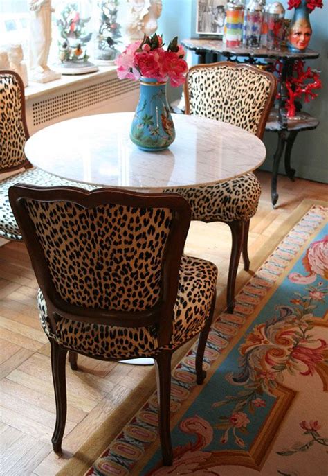 See more ideas about printed chair, animal print chair, furniture. Dixie's Sleek White Kitchen (with Closeted, Colorful Charm ...