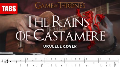 🍁 Game Of Thrones Ukulele Tabs The Rains Of Castamere Ramin