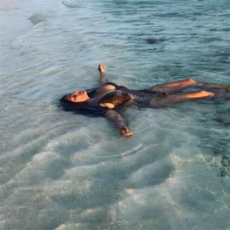 Salma Hayek Pinault On Instagram Listening To The Song Of Water
