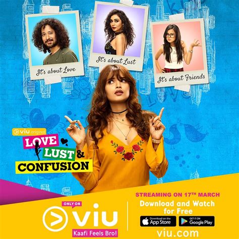 Apart from marina kumar, mayur verma is also playing an important role in this web series. 'Love, Lust and Confusion' Web Series on VIU India Plot ...