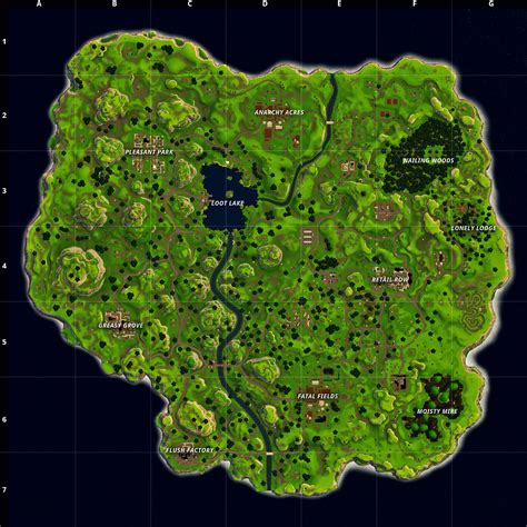fortnite battle royale s new map an overview and review article wwgdb