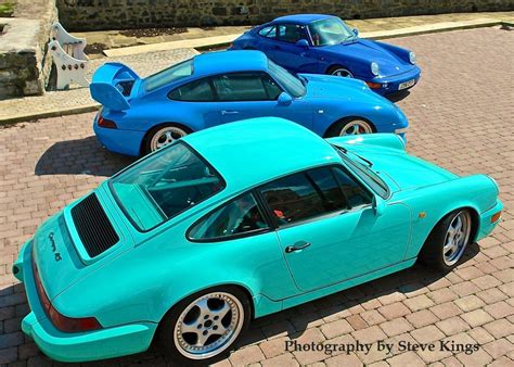 964 Rs Clubsport Mint Green 993 Rs Riviera Blue 964 Rs Clubsport