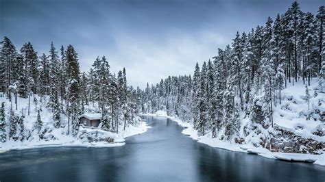 Lapland Pictures Winter Landscape Her Finland