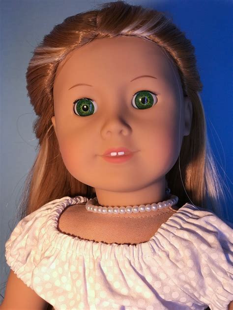 gorgeous green eyed custom american girl doll etsy custom american girl dolls american girl