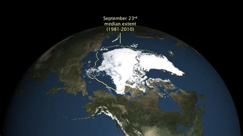 2018 Arctic Sea Ice Ties For Sixth Lowest Extent On Record Noaa