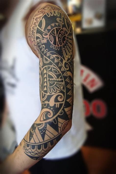 37 Tribal Arm Tattoos That Dont Suck Tattooblend