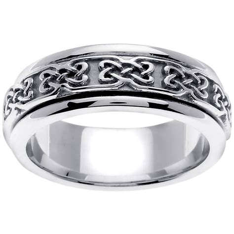 Https://tommynaija.com/wedding/celtic Knot Platinum Womens Wedding Ring
