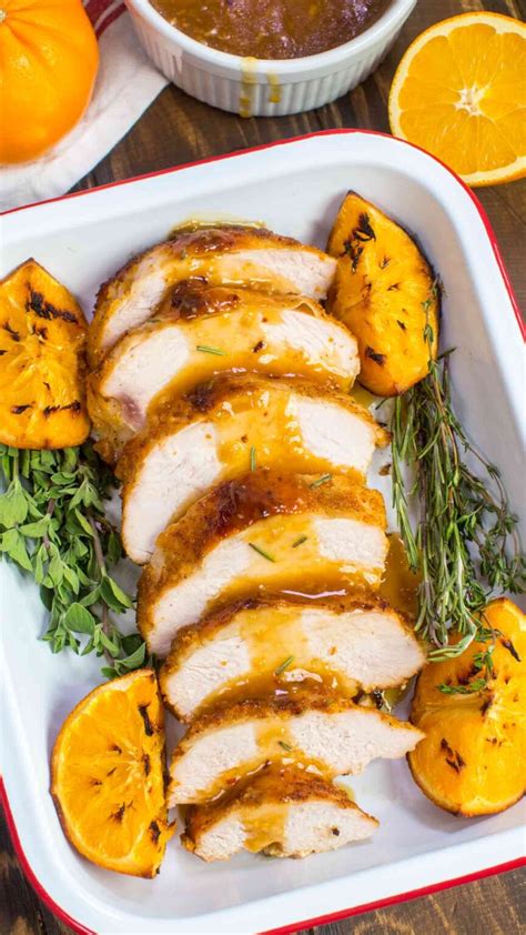 Oven Roasted Turkey Breast Recipe Savory Delicious Video Sweet