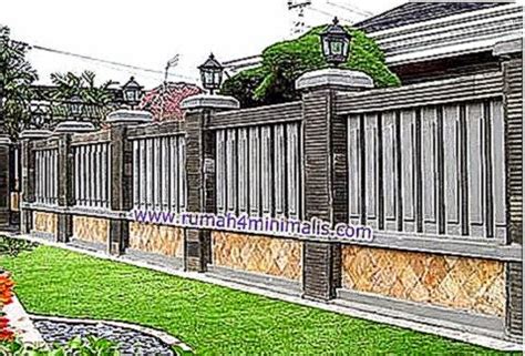 Uniknya lagi, pagar tembok mudah dikombinasikan dengan material lain sehingga aplikasinya jadi lebih fleksibel, menarik, dan mudah dikreasikan sesuai dengan keinginan. Pagar Tembok Rumah Minimalis | Design Rumah Minimalis