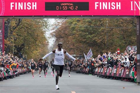 Eliud Kipchoges Sub 2 Hour Marathon May Herald Even Faster Times New