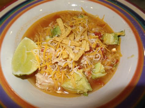 Cook on high for 4 hours or on low for 8 hours and the soup is ready! cooking with crystal: Crock Pot Chicken Tortilla Soup