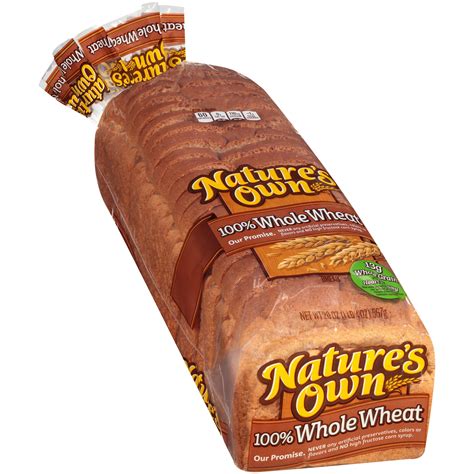 Nature S Own Whole Wheat Bread Nutrition Information Besto Blog