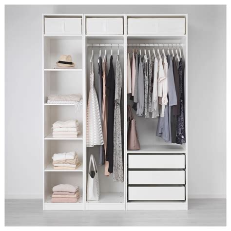 There is so much you can do with the pax wardrobes and we are going to show you 15 amazing versions of it. PAX wardrobe white 175x58x236 cm | IKEA Bedroom