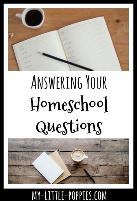 Answering Your Homeschool Questions Answering Your Homeschool Questions